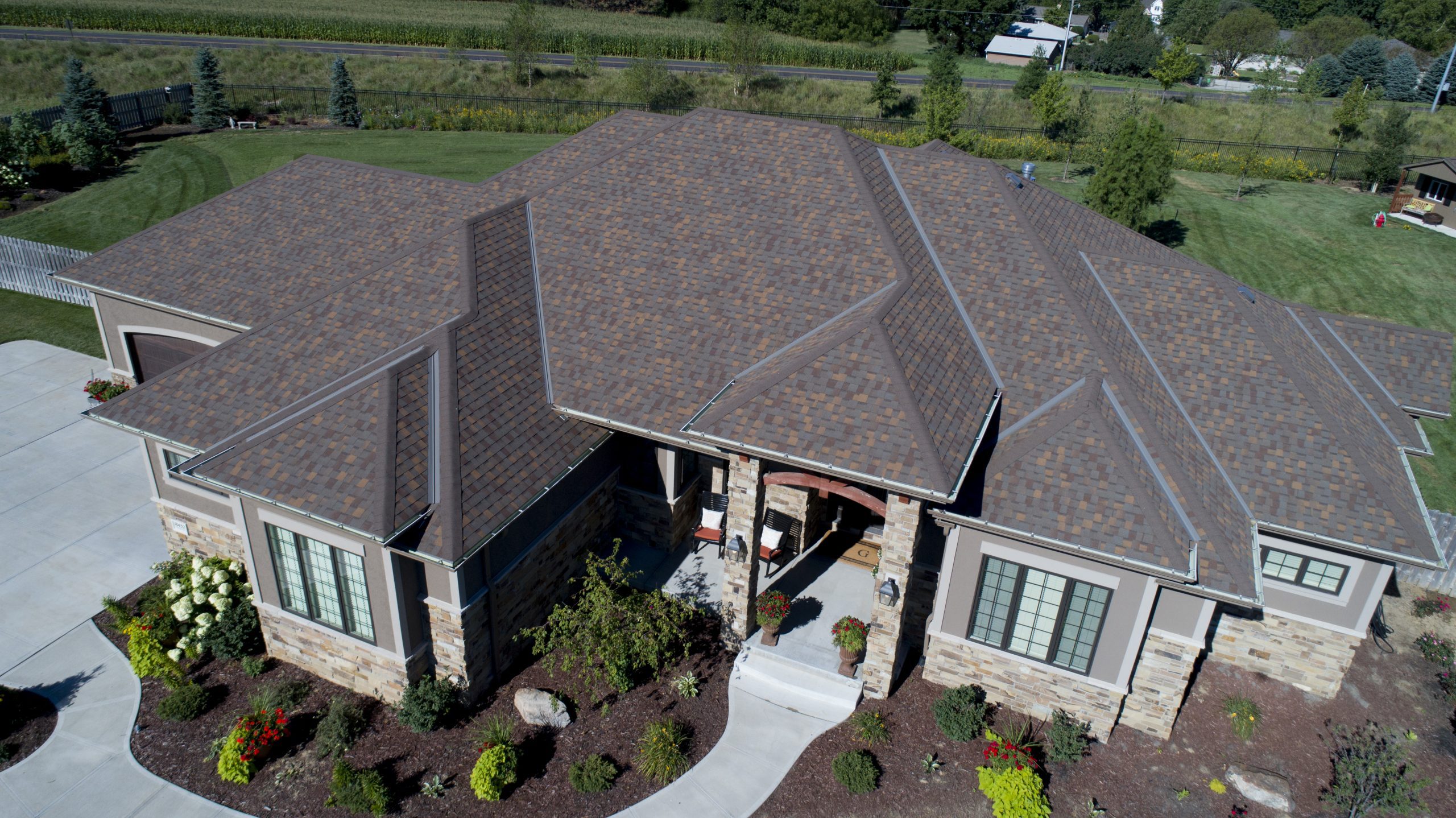Final Installation for Residential Roof Installation at Sands Roofing & Construction